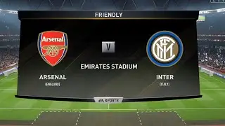 Arsenal vs Inter (Fifa 19 gameplay😎)