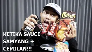 REVIEW KETIKA CEMILAN ANAK KOSAN DI CAMPUR SAUCE SAMYANG - Cobain  Eps. 04