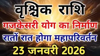 वृश्चिक राशि 23 जनवरी को बसंत पंचमी पर बना गजकेसरी योग सफलता का योग है।#scorpio #zodiac #vrishchik 