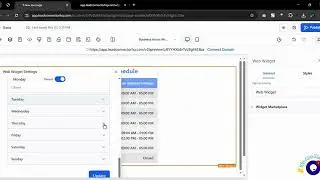 GoHighLevel Business Hours Widget App
