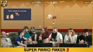 Mario Maker 2 No Skip Expert Race With Barb, Xwater, And Aurateur! Mario Masters Colosseum 3