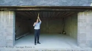 How to measure up guide. Up and Over garage door.