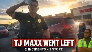 Магазин TJ Maxx свернул налево 😳 | Дважды вызывали полицию + побег с баллончиком с перцовым спреем!