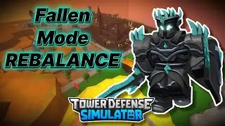 NEW Fallen Mode REBALANCE Triumph + Reaction || Tower Defense Simulator (ROBLOX)