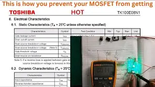 How to calculate a MOSFET RDS(ON) resistance [Power Losses]