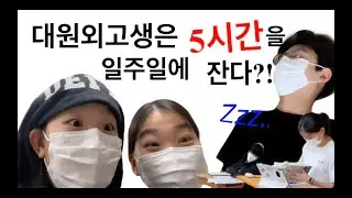 대원외고생은 일주일에 5시간을 잔다?! - 2편