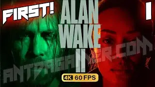 Alan Wake 2*4K60FPS First Time | ADG Plays & Reviews Walkthrough 1 | PS5 Gameplay Series