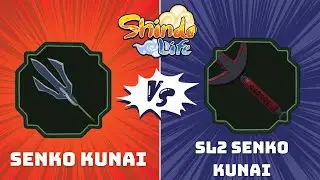 &iexcl;&iquest;Cual es la Mejor Arma?! | Senko Kunai o SL2 Senko Kunai Showcase Shindo Life