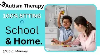 Autism Bacche ko Ghar pe aur School me Sitting Kaise Laye | Sitting Tolerance for Autism at Home