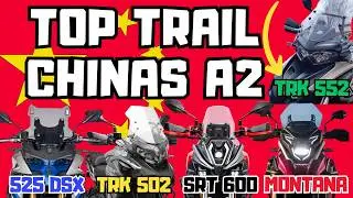 🚨COMPARATIVA MOTOS TRAIL CHINAS PARA EL A2 2025!🚨 Benelli, Voge, Macbor y QJ