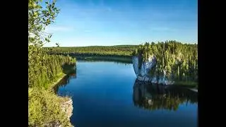 Река Печора, Коми.  River Pechora, Russia