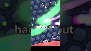 He got top 10 in 20 seconds😳 slither io