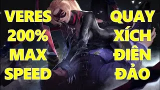 Veres max 200% tốc đ&aacute;nh max tốc chạy quay x&iacute;ch ph&ecirc; như thế n&agrave;o
