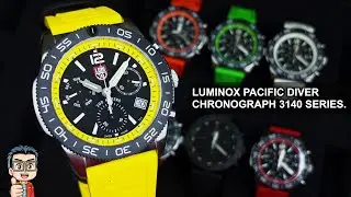 ที่สุดของความสปอร์ต ทนทาน เเม่นยำนาฬิกาดำน้ำ Seriesใหม่ล่าสุด LUMINOX PACIFIC DIVER CHRONOGRAPH 3140