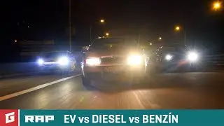&Scaron;of&eacute;rujeme domov na Vianoce - RAP - &Scaron;koda Octavia 4x4 TDI vs BMW X5 V8 vs Enyaq 80x - GAR&Aacute;Ž.TV