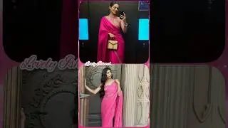 ✨🦋Pink saree 💗 Lover's 💖||Comment pink heart 💖💓@Lovely-Ishmal 🌟😘