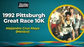 𝗔𝗟𝗘𝗝𝗔𝗡𝗗𝗥𝗢 𝗖𝗥𝗨𝗭 (𝗠É𝗫𝗜𝗖𝗢) 𝗘𝗡 𝟭𝟵𝟵𝟮. Great Pittsburgh Race. Pennsylvania, USA.