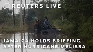 LIVE: Jamaican officials speak after Hurricane Melissa hits island