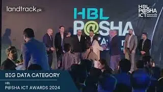 Landtrack.pk Wins Big Data Innovation Award at HBL P@SHA ICT Awards 2024!