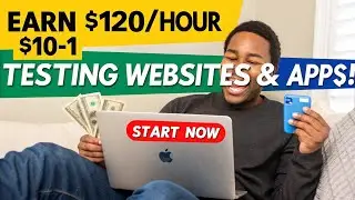 How to Make Money Online Testing Websites & Apps (Earn $10-$120 Per Test!) | Easy Side Hustle 2025