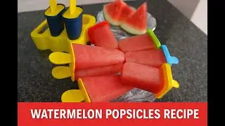 Watermelon Popsicles Recipe | Easy Summer Treat 🍉 | Amrita Kitchen