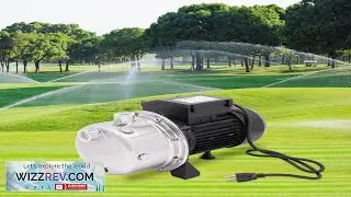 1.2HP Portable Shallow Well Pump Draining Irrigation Pump for Lawn Water Pump