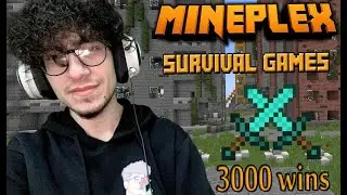Minecraft Mineplex Survival Games, We hit those 3000 wins!