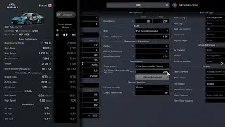 GT7 BRZ Drift car 262 Top Speed tune