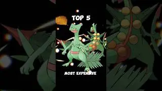 Top 5 Most Expensive Sceptile #pokemon #tradingcardgame #top5 #psa #sceptile
