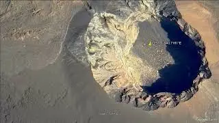 Satellite View of Hayli Gubbi volcano Ethiopia | Google Earth #HayliGubbivolcano