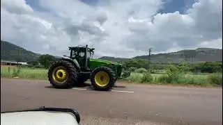 John Deere  8530 Free Flow exhaust sound