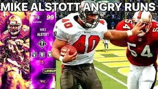 MIKE ALSTOTT WITH ANGRY RUNS IS TRASH DIDNT DO NOTHING ANGRY MADDEN 24 #shorts #madden24