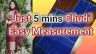 how to chudidar measurement||chudidar easy cutting measurement||chudi top cut@Mahafashionworld
