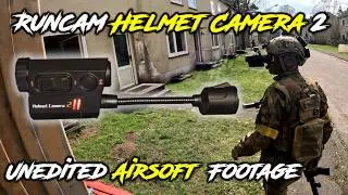 RunCam Helmet Camera 2: Unedited Footage from Airsoft Game