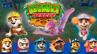 PATRULHA CANINA Mundo do Resgate  🤩| Nova  Atualização | Dino Rescue
