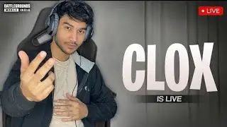 BGMI LIVE PERFORMANCE IN IPAD MINI 5 WITH HANDCAM | CLOX PLAYS