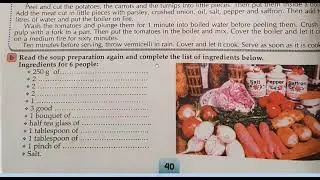 visa to the world page 40 & 41 / common core classes