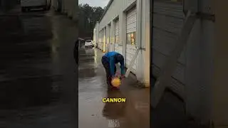 Водосточные желоба от воздушных пушек