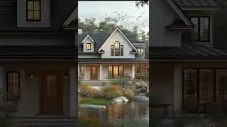 Уютный и спокойный коттедж #мечтадома #дизайнмечты #дом