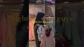 Live session night time at shop #blohsh #miniblog #night #live