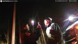 Police footage shows Robert Hyde's arrest in Connecticut