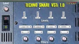 Techno Snare - Free VST - myVST Demo