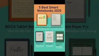 5 Best Smart Notebooks in 2025