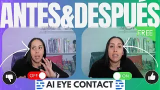 FREE Teleprompter with Descriptor - Redirects Eye and Corrects Eye Contact with AI (in 2 minutes)