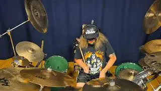 KISS - Under The Gun drum cover by Bjarne 