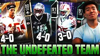 ALL UNDEFEATED TEAM! PATRICK MAHOMES, RICHARD SHERMAN, & MORE! Madden 20 Ultimate Team