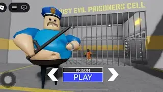 Hey guys,This is my first YouTube video,and I’m trying Barry’s Prison Run (Obby) for the first time!