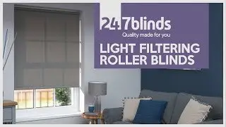 Light filtering Roller Blinds | 247 Blinds