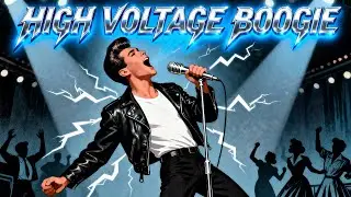 Classic 50s Rock &rsquo;n&rsquo; Roll Party! &ndash;🔥 Turn It Up! &ldquo;High Voltage Boogie&rdquo; 🎉🎸