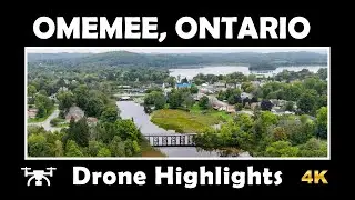 🏞️ Exploring Omemee, Ontario from Above in 4K | DJI Mini 4 Pro Drone Highlights 🚁